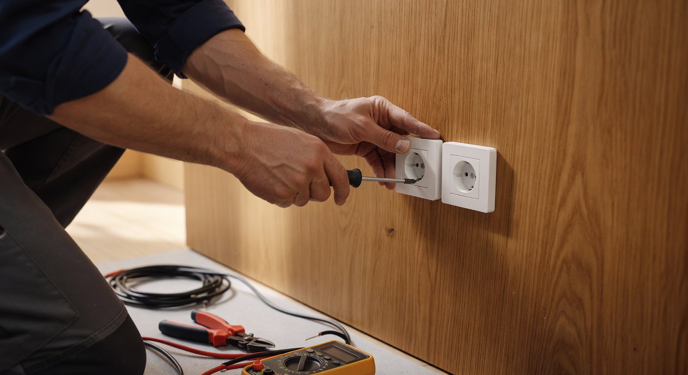 Elektroinstallation durch einen geprüften Meisterbetrieb
